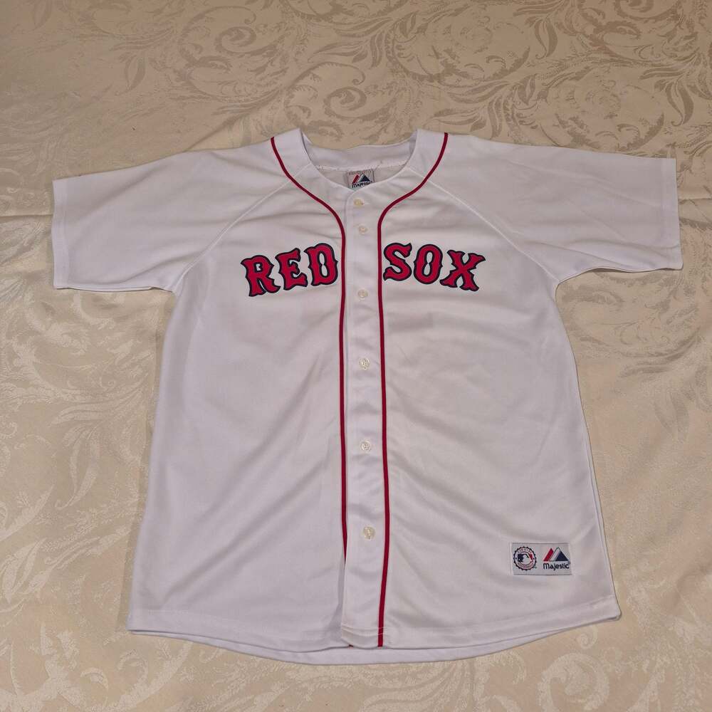 Majestic MLB Boston Red Sox Matsuzaka 18 Kids Baseball Jersey 18-20